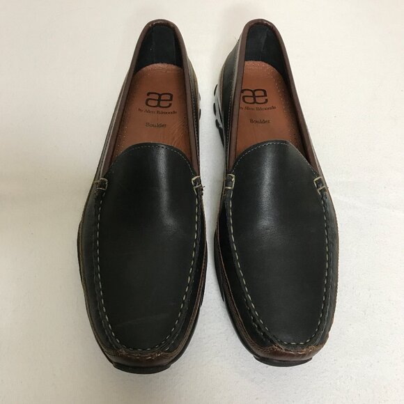 Allen Edmonds Men Size 13 D Boulder Venetian Driving Two Tone Leather Loafer - Picture 2 of 15